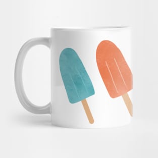 Summer Popsicles Repeating Design Mug